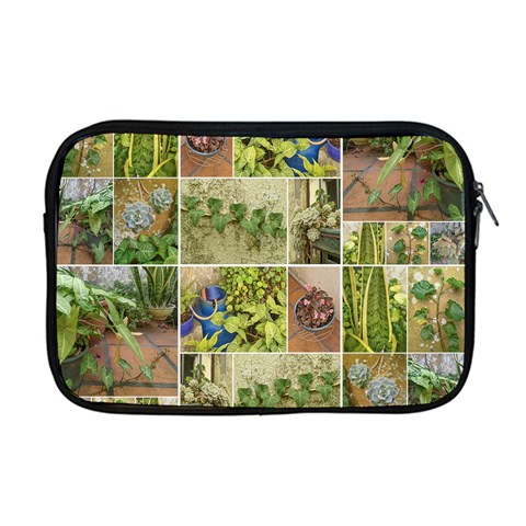 Garden Sanctuary Photo Collage Print Apple MacBook Pro 17  Zipper Case from ArtsNow.com Front