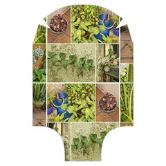 Garden Sanctuary Photo Collage Print Luggage Cover (Small) from ArtsNow.com Front