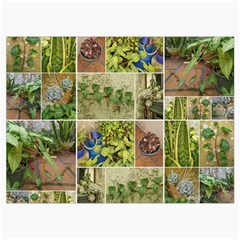 Garden Sanctuary Photo Collage Print Roll Up Canvas Pencil Holder (M) from ArtsNow.com Front