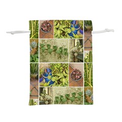 Garden Sanctuary Photo Collage Print Lightweight Drawstring Pouch (S) from ArtsNow.com Front