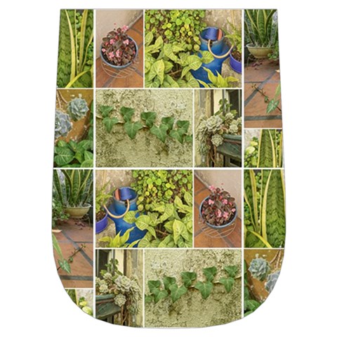 Garden Sanctuary Photo Collage Print Wristlet Pouch Bag (Small) from ArtsNow.com Right Side