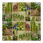 Garden Sanctuary Photo Collage Print Banner and Sign 3  x 3 