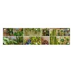 Garden Sanctuary Photo Collage Print Banner and Sign 4  x 1 