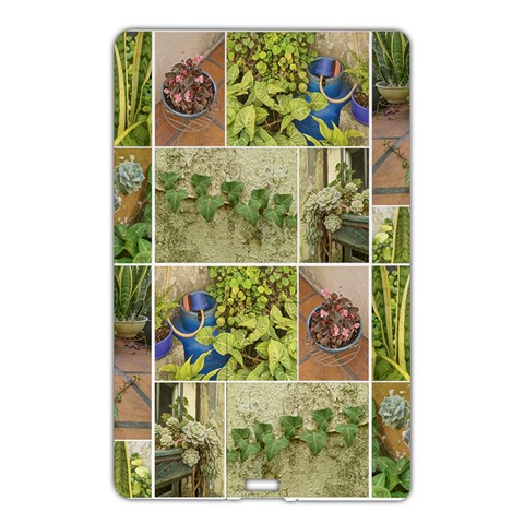 Garden Sanctuary Photo Collage Print Name Card Style USB Flash Drive from ArtsNow.com Front