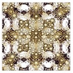 Opulent Essence Print Square Satin Scarf (36  x 36 )