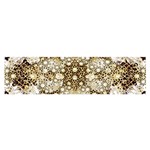 Opulent Essence Print Oblong Satin Scarf (16  x 60 )