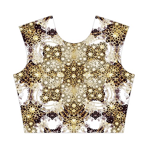 Opulent Essence Print Cotton Crop Top from ArtsNow.com Front