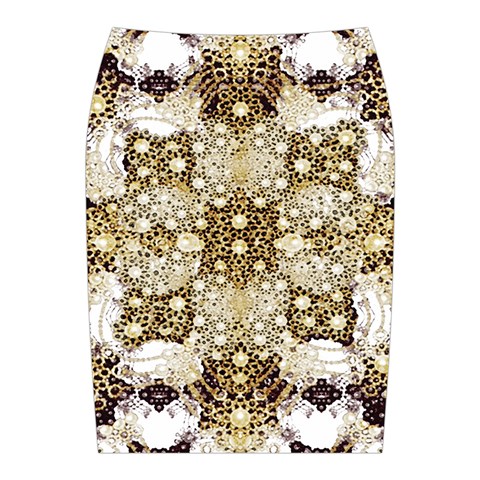 Opulent Essence Print Midi Wrap Pencil Skirt from ArtsNow.com Back