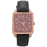 Kaiju Rose Gold Leather Watch 