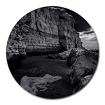 Timeless Shores, Las grutas beach, Rio negro, Argentina Round Mousepad