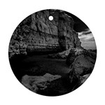 Timeless Shores, Las grutas beach, Rio negro, Argentina Ornament (Round)