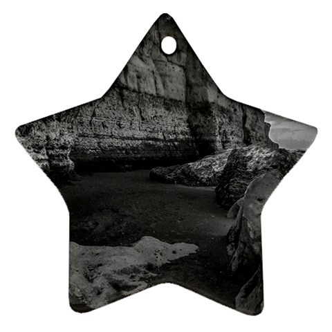 Timeless Shores, Las grutas beach, Rio negro, Argentina Ornament (Star) from ArtsNow.com Front