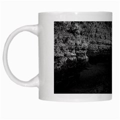 Timeless Shores, Las grutas beach, Rio negro, Argentina White Mug from ArtsNow.com Left