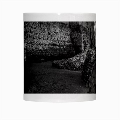 Timeless Shores, Las grutas beach, Rio negro, Argentina White Mug from ArtsNow.com Center