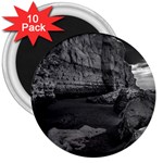 Timeless Shores, Las grutas beach, Rio negro, Argentina 3  Magnets (10 pack) 