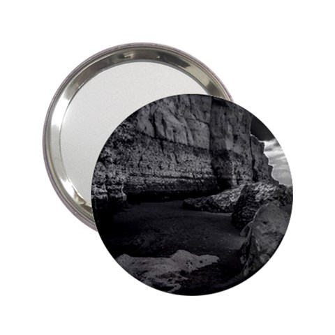 Timeless Shores, Las grutas beach, Rio negro, Argentina 2.25  Handbag Mirrors from ArtsNow.com Front