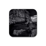 Timeless Shores, Las grutas beach, Rio negro, Argentina Rubber Square Coaster (4 pack)