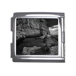 Timeless Shores, Las grutas beach, Rio negro, Argentina Mega Link Italian Charm (18mm)