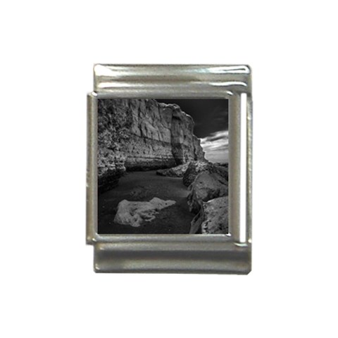 Timeless Shores, Las grutas beach, Rio negro, Argentina Italian Charm (13mm) from ArtsNow.com Front