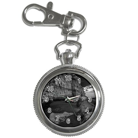 Timeless Shores, Las grutas beach, Rio negro, Argentina Key Chain Watches from ArtsNow.com Front