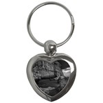 Timeless Shores, Las grutas beach, Rio negro, Argentina Key Chain (Heart)