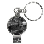 Timeless Shores, Las grutas beach, Rio negro, Argentina Nail Clippers Key Chain