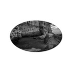 Timeless Shores, Las grutas beach, Rio negro, Argentina Sticker (Oval)