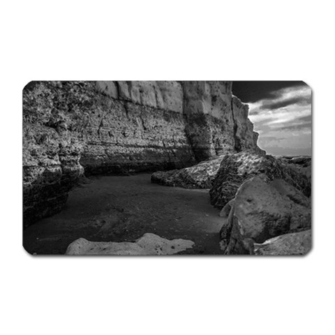 Timeless Shores, Las grutas beach, Rio negro, Argentina Magnet (Rectangular) from ArtsNow.com Front