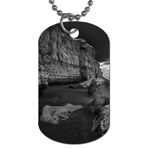 Timeless Shores, Las grutas beach, Rio negro, Argentina Dog Tag (One Side) from ArtsNow.com Front