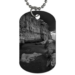 Timeless Shores, Las grutas beach, Rio negro, Argentina Dog Tag (Two Sides) from ArtsNow.com Front