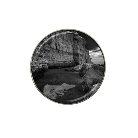 Timeless Shores, Las grutas beach, Rio negro, Argentina Hat Clip Ball Marker from ArtsNow.com Front