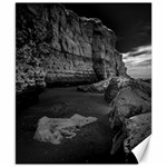 Timeless Shores, Las grutas beach, Rio negro, Argentina Canvas 8  x 10 