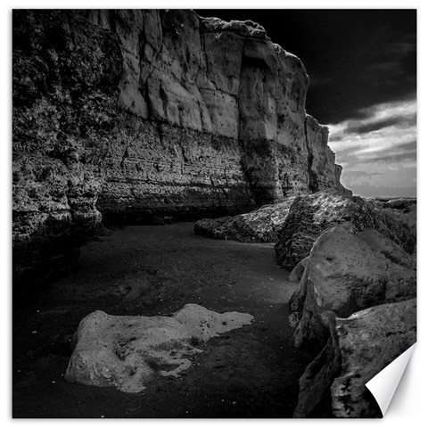 Timeless Shores, Las grutas beach, Rio negro, Argentina Canvas 12  x 12  from ArtsNow.com 11.4 x11.56  Canvas - 1