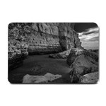 Timeless Shores, Las grutas beach, Rio negro, Argentina Small Doormat