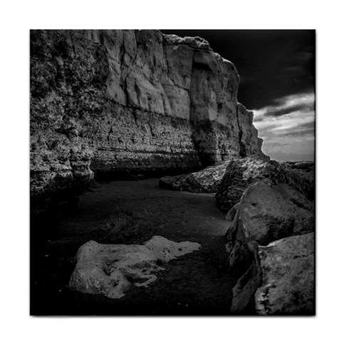 Timeless Shores, Las grutas beach, Rio negro, Argentina Face Towel from ArtsNow.com Front