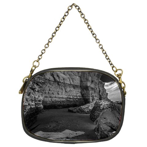 Timeless Shores, Las grutas beach, Rio negro, Argentina Chain Purse (One Side) from ArtsNow.com Front