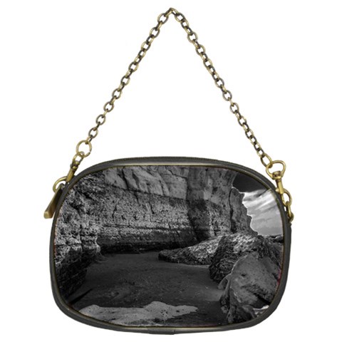 Timeless Shores, Las grutas beach, Rio negro, Argentina Chain Purse (Two Sides) from ArtsNow.com Front