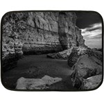 Timeless Shores, Las grutas beach, Rio negro, Argentina Fleece Blanket (Mini)