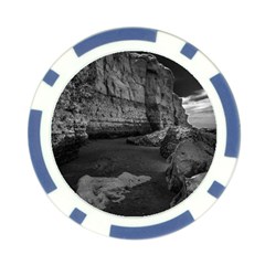 Timeless Shores, Las grutas beach, Rio negro, Argentina Poker Chip Card Guard (10 pack) from ArtsNow.com Front