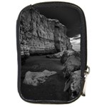 Timeless Shores, Las grutas beach, Rio negro, Argentina Compact Camera Leather Case