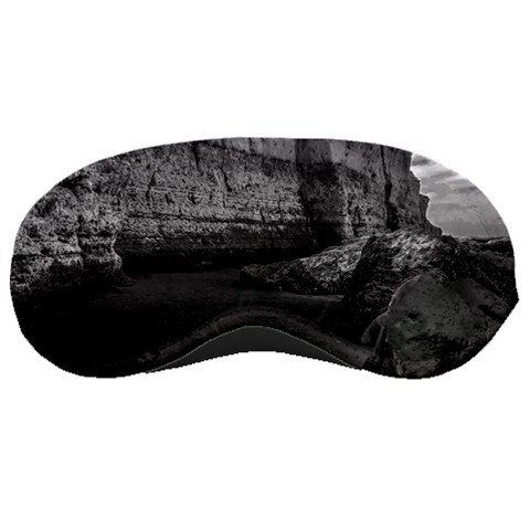 Timeless Shores, Las grutas beach, Rio negro, Argentina Sleep Mask from ArtsNow.com Front