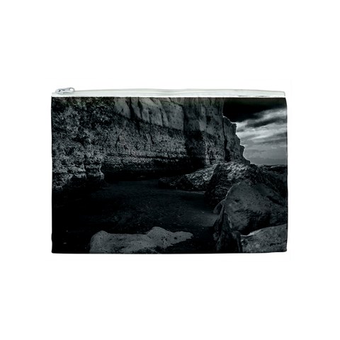 Timeless Shores, Las grutas beach, Rio negro, Argentina Cosmetic Bag (Medium) from ArtsNow.com Front