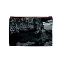 Timeless Shores, Las grutas beach, Rio negro, Argentina Cosmetic Bag (Medium) from ArtsNow.com Front