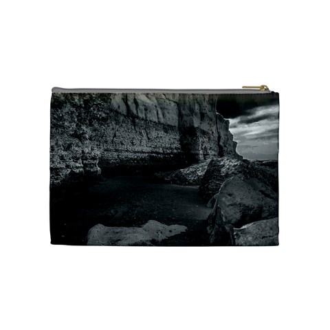 Timeless Shores, Las grutas beach, Rio negro, Argentina Cosmetic Bag (Medium) from ArtsNow.com Back