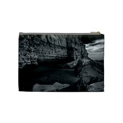 Timeless Shores, Las grutas beach, Rio negro, Argentina Cosmetic Bag (Medium) from ArtsNow.com Back