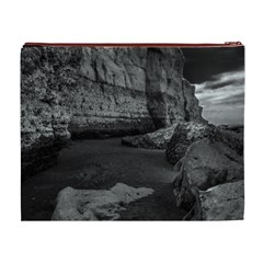 Timeless Shores, Las grutas beach, Rio negro, Argentina Cosmetic Bag (XL) from ArtsNow.com Back