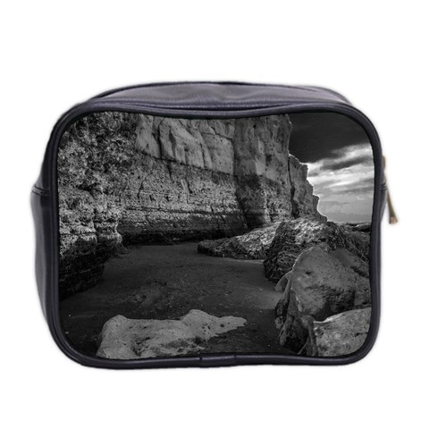 Timeless Shores, Las grutas beach, Rio negro, Argentina Mini Toiletries Bag (Two Sides) from ArtsNow.com Back