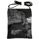 Timeless Shores, Las grutas beach, Rio negro, Argentina Shoulder Sling Bag