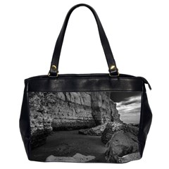 Timeless Shores, Las grutas beach, Rio negro, Argentina Oversize Office Handbag (2 Sides) from ArtsNow.com Front