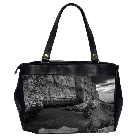 Timeless Shores, Las grutas beach, Rio negro, Argentina Oversize Office Handbag (2 Sides) from ArtsNow.com Back